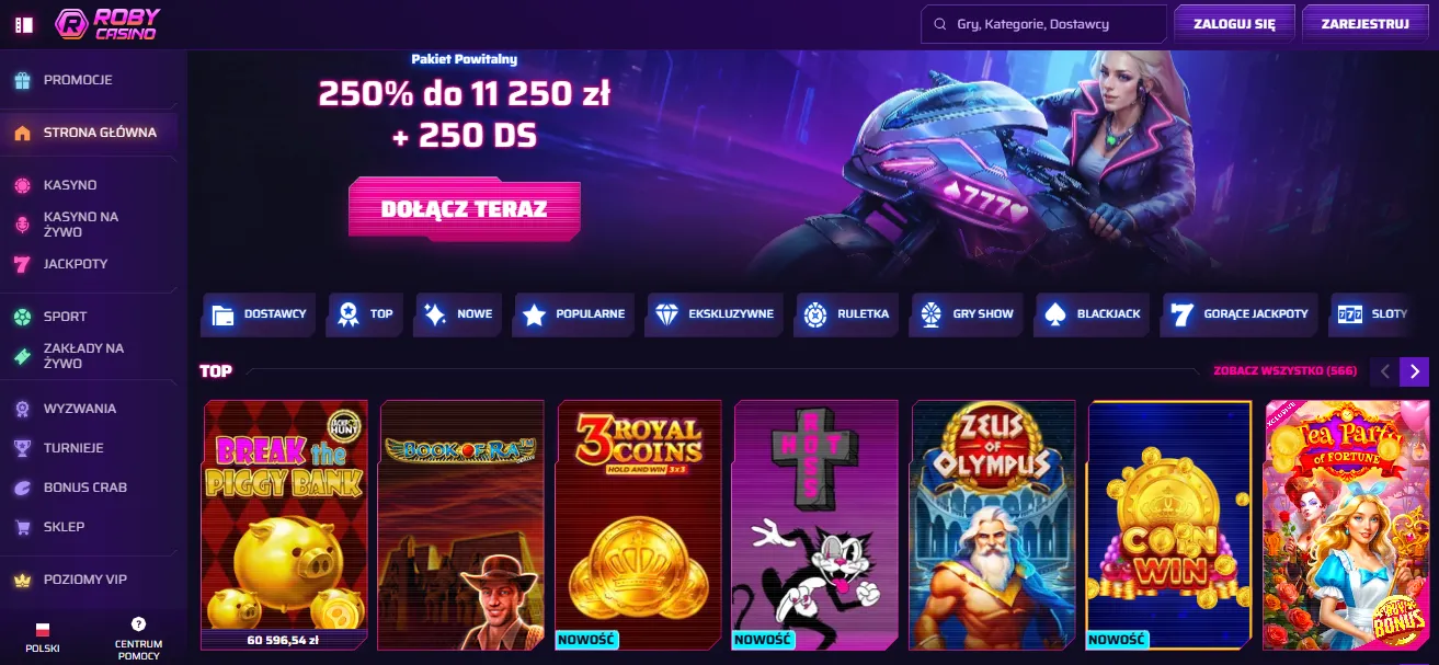 Status prawny kasyno online automaty w Polsce