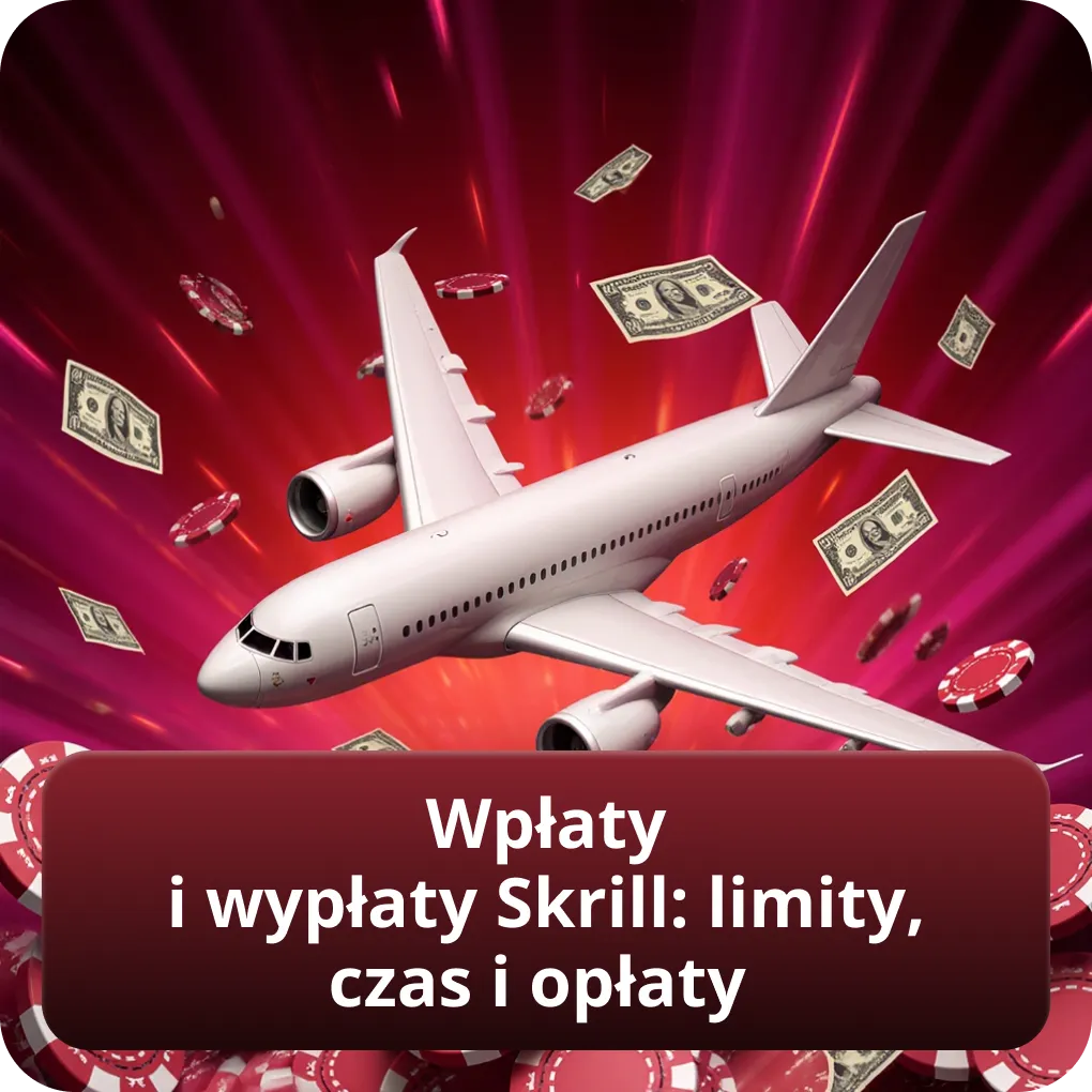 Wpłaty i wypłaty Skrill w kasyno limity czas i opłaty