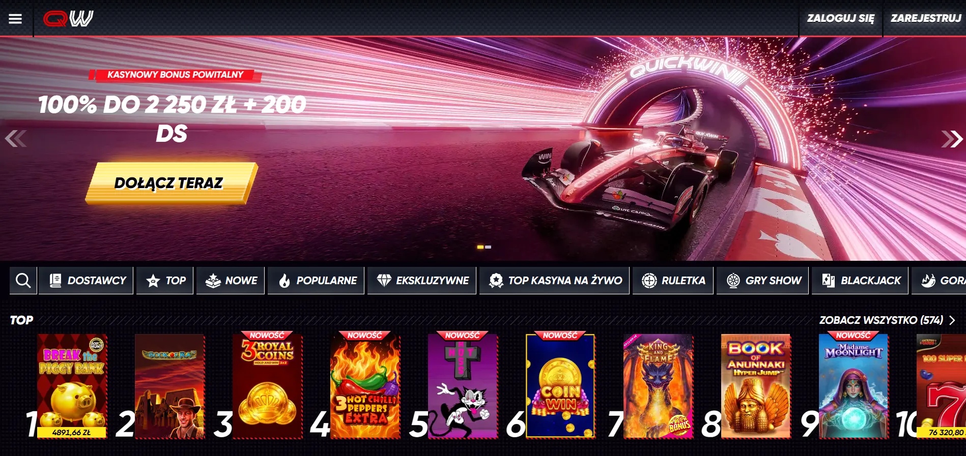 Polskie kasyno online warunek obrotu wagering i regulaminy
